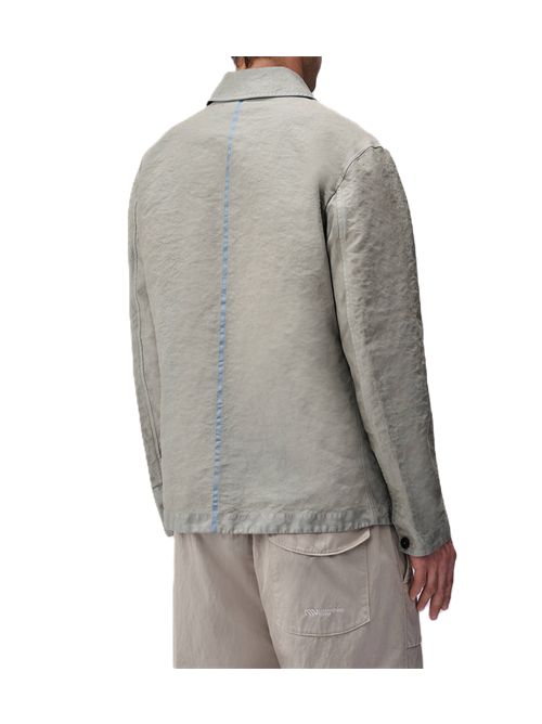 Button Blazer Jacquard con doppia tintura in capo Massimo Osti Massimo Osti Studio | MBZ200A110685G904 DOVE